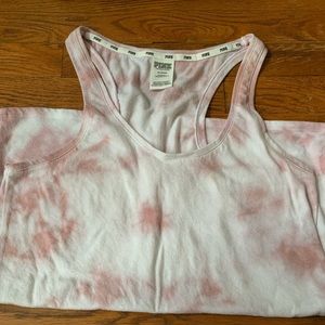 Victoria's Secret Pink tie dye tank top